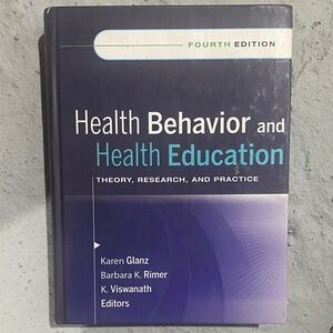 Health Behavior and Health Education book
